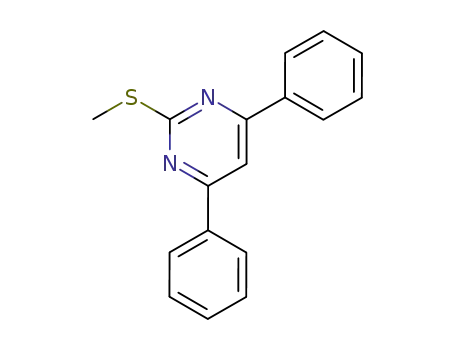 2-(methylsulfanyl)-4,6-diphenylpyrimidine