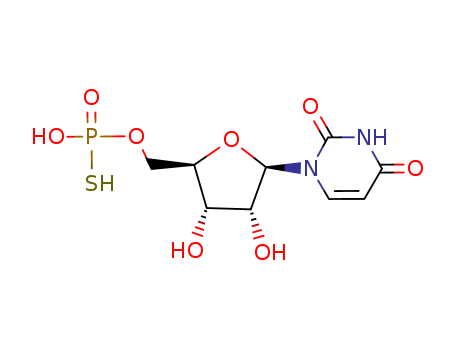Uridine, 5'-(dihydrogen phosphorothioate)                                                                                                                                                               