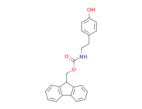 (9H-fluoren-9-yl)methyl 4-hydroxyphenethylcarbamate