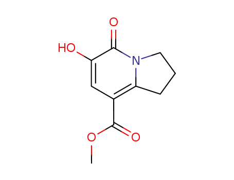 메틸 6-히드록시-5-옥소-1,2,3,5-테트라히드로인돌리진-8-카르복실레이트