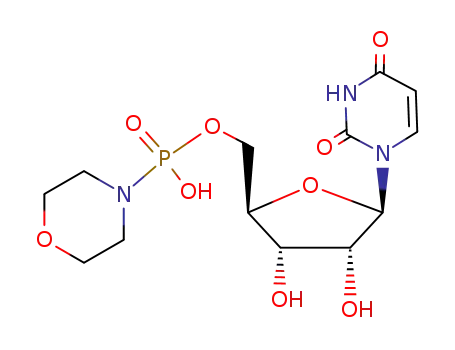 Uridine, 5'-(hydrogen 4-morpholinylphosphonate)