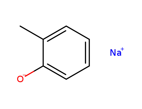 Molecular Structure of 4549-72-8 (sodium o-cresolate)
