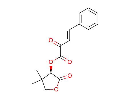 (E)-2-Oxo-4-phenyl-but-3-enoic acid (R)-4,4-dimethyl-2-oxo-tetrahydro-furan-3-yl ester