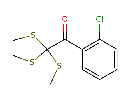 1-(2-Chloro-phenyl)-2,2,2-tris-methylsulfanyl-ethanone