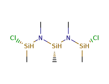 (1R,5S) and (1S,5R)-1,5-dichloro-1,2,3,4,5-pentamethyltrisilazane
