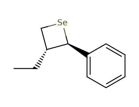(2R,3R)-3-Ethyl-2-phenyl-selenetane