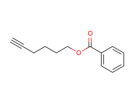 Molecular Structure of 216064-35-6 (5-Hexyn-1-ol, benzoate)
