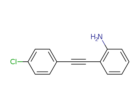 2-(4-chlorophenylethynyl)-phenylamine