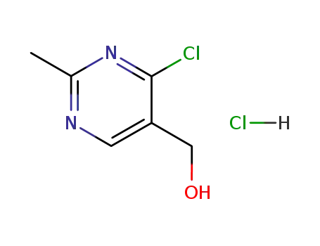 2-methyl-4-chloro-5-hydroxymethylpyrimidine hydrochloride