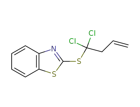 2-(1,1-dichloro-3-butenylthio)benzothiazole