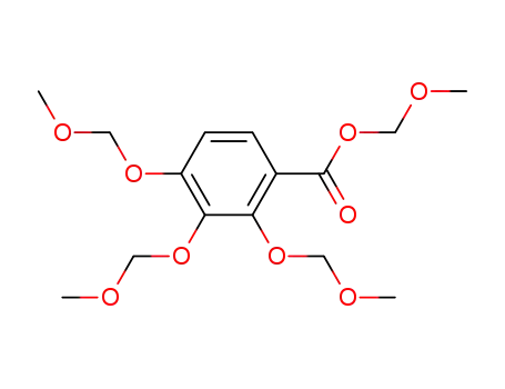 2,3,4-tris-methoxymethoxy-benzoic acid methoxymethyl ester