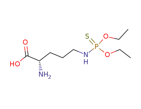 (S)-2-Amino-5-(diethoxy-thiophosphorylamino)-pentanoic acid