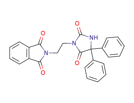 1H-Isoindole-1,3(2H)-dione,
2-[2-(2,5-dioxo-4,4-diphenyl-1-imidazolidinyl)ethyl]-