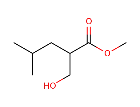rac-2-(hydroxymethyl)-4-methylpentanoic acid methyl ester