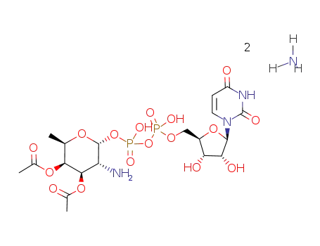 diammonium uridine 5'-(2-amino-3,4-di-O-acetyl-2-deoxy-α-D-fucopyranosyl diphosphate)