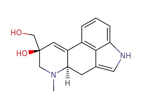 Molecular Structure of 519-13-1 (PENNICLAVINE)