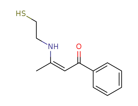 (2Z)-1-Phenyl-3-[(2-sufanylethyl)amino]-2-buten-1-one