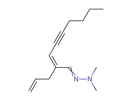 N'-(2-allyl-non-2-en-4-ynylidene)-N,N-dimethyl-hydrazine