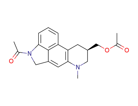 (9R)-9-acetoxymethyl-4-acetyl-7-methyl-4,5,7,8,9,10-hexahydro-indolo[4,3-fg]quinoline