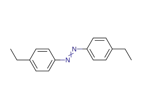 bis(4-ethylphenyl)diazene cas  61653-33-6