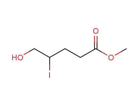 methyl 5-hydroxy-4-iodopentanoate