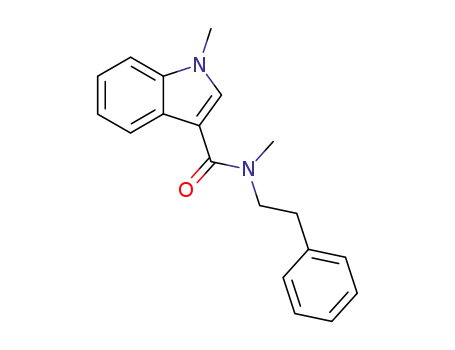 1-methyl-1H-indole-3-carboxylic acid N-methyl-N-phenethylamide