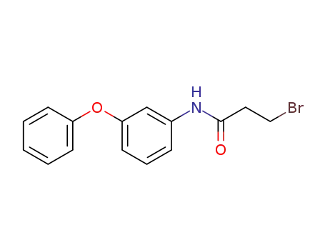 Molecular Structure of 620597-96-8 (Propanamide, 3-bromo-N-(3-phenoxyphenyl)-)