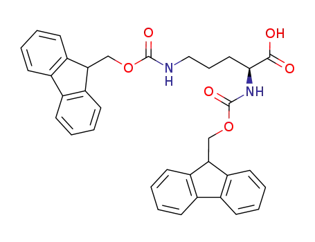 N2,N5-Bis[(9H-fluoren-9-ylmethoxy)carbonyl]-L-ornithine