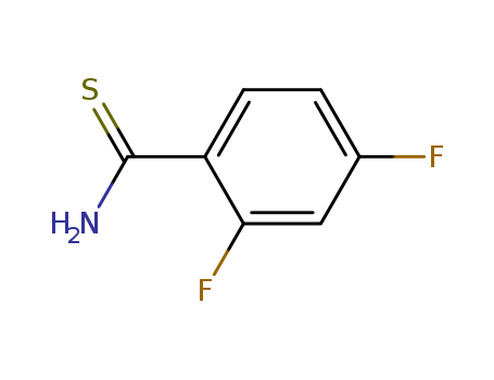 2,4-Difluorobenzene-1-carbothioamide