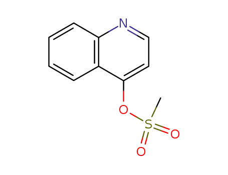 methanesulfonic acid quinolin-4-yl ester