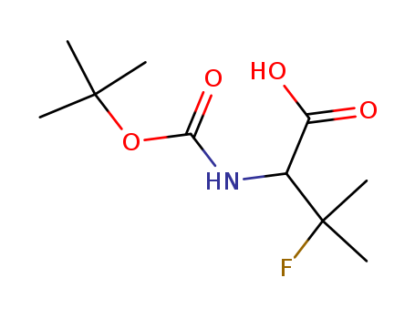 DL-Valine, N-[(1,1-dimethylethoxy)carbonyl]-3-fluoro-
