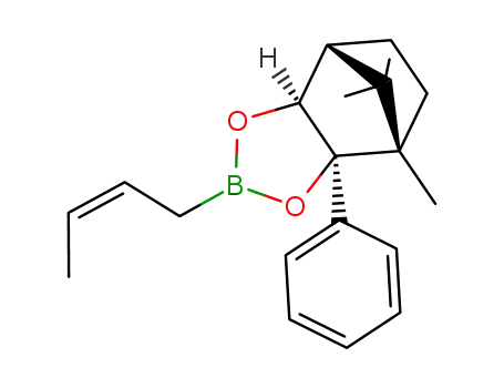 (1R,2S,3R,4S)-2,3-O-[(Z)-2-butenylboryl]-2-phenyl-1,7,7-trimethylbornanediol
