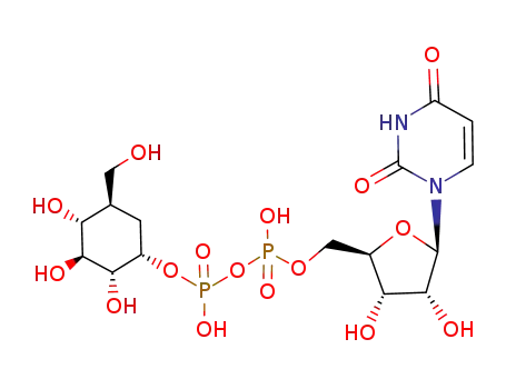 uridine 5'-(5a-carba-α-D-glucopyranosyl diphosphate)