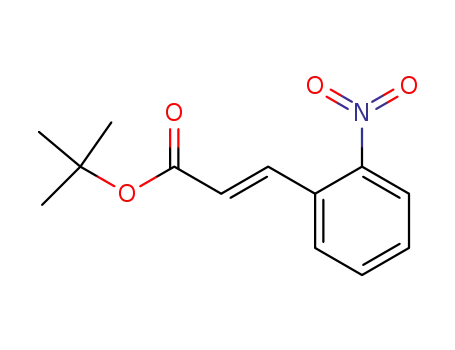 3-(2'-nitrophenyl)-(E)-propenoic acid tert-butyl ester