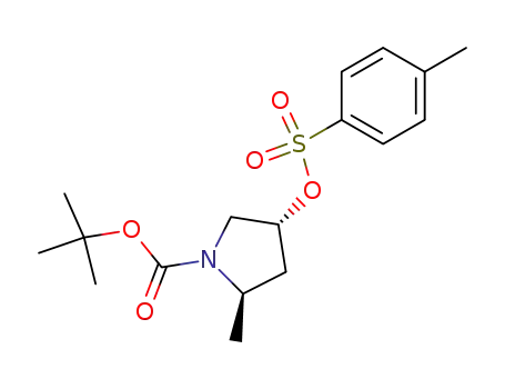 (2R,4R)-tert-butyl 2-methyl-4-(tosyloxy)pyrrolidine-1-carboxylate