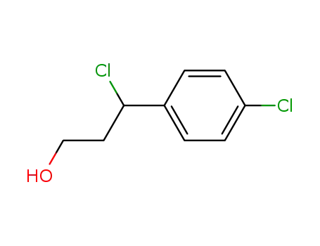 (+/-)-3-chloro-3-(4-chlorophenyl)propan-1-ol
