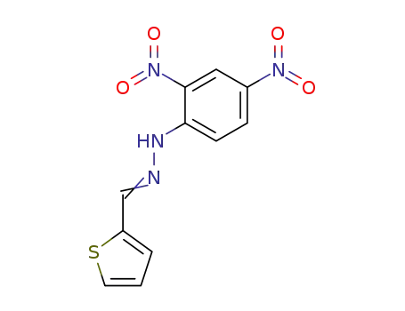 1-(thiophen-2-ylmethylene)-2-(2,4-dinitrophenyl)hydrazine