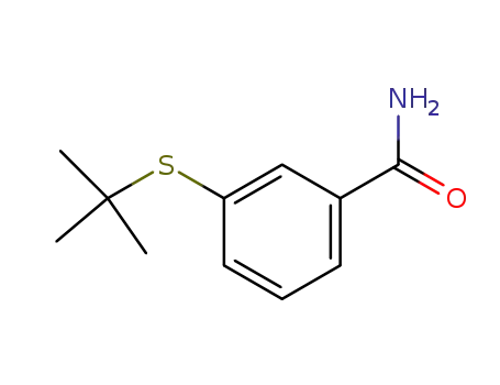 3-(2-methyl-2-propylsulfanyl)benzamide