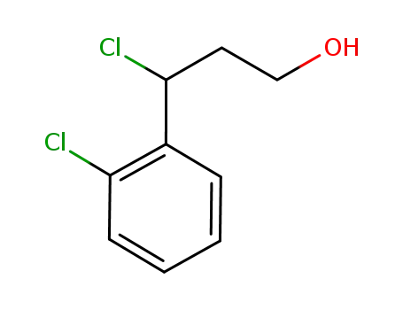 3-chloro-3-(2-chlorophenyl)propan-1-ol