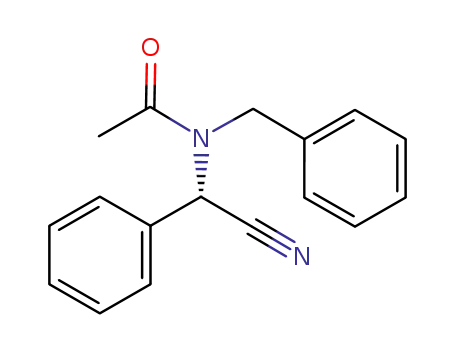 N-benzyl-N-(cyano-phenyl-methyl)-acetamide