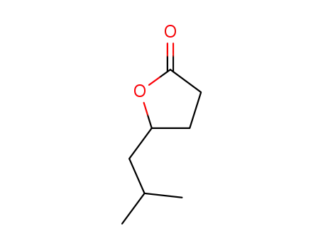 Molecular Structure of 18432-37-6 (5-Isobutyltetrahydrofuran-2-one)