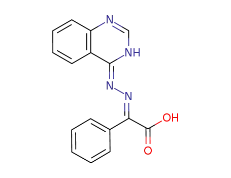 phenyl[(3H-quinazolin-4-ylidene)hydrazono]acetic acid