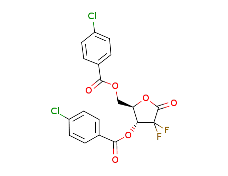 2-deoxy-2,2-difluoro-D-erythro-pentofiranos-1-ulose-3,5-di(4-chlorobenzoate)