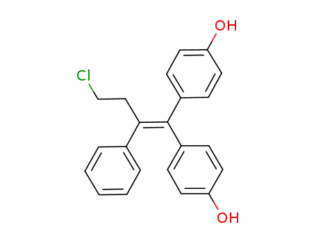 4,4'-(4"-chloro-2"-phenylbut-1"-ene-1",1"-diyl)diphenol