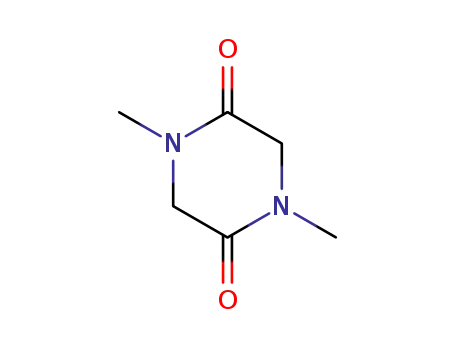 Molecular Structure of 5076-82-4 (SARCOSINE ANHYDRIDE)