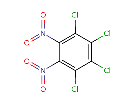 Molecular Structure of 781-15-7 (1,2,3,4-TETRACHLORO-5,6-DINITROBENZENE)