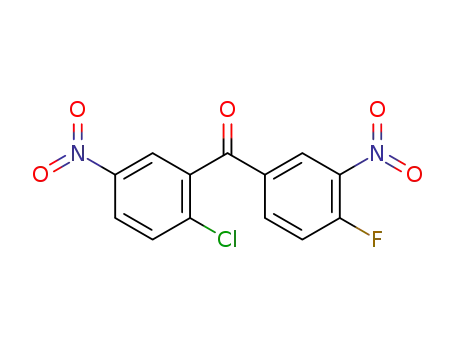 2-chloro-4'-fluoro-5,3'-dinitro benzophenone