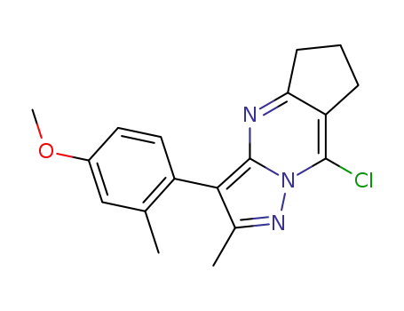 8-chloro-3-(4-methoxy-2-methylphenyl)-2-methyl-6,7-dihydro-5H-1,4,8a-triaza-s-indacene