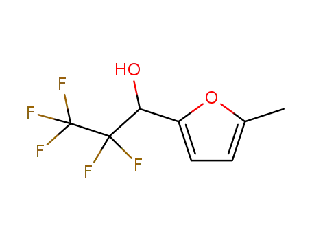 Molecular Structure of 473731-98-5 (2-Furanmethanol, 5-methyl-a-(pentafluoroethyl)-)