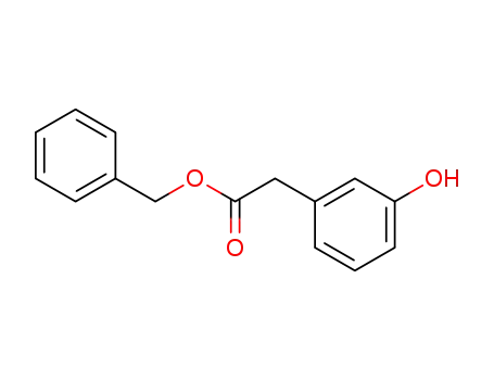Molecular Structure of 295320-25-1 (BENZYL 3-HYDROXYPHENYLACETATE)